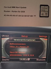 Für Audi MMI Navigation Update 2026