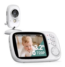 2-Way Talk 3.2" Digital Wireless Baby Monitor Night Vision Video Audio Camera