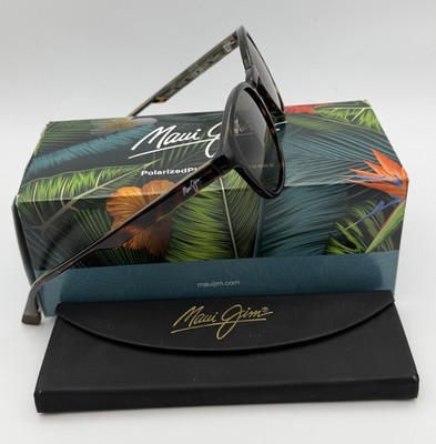 Maui Jim HIEHIE HS636-10- Shiny Dark Havana / Trans Yellow | eBay