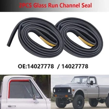 Window Glass Run Channel Seal Weatherstrip LH or RH for 75-86 C/K Pickup Truck