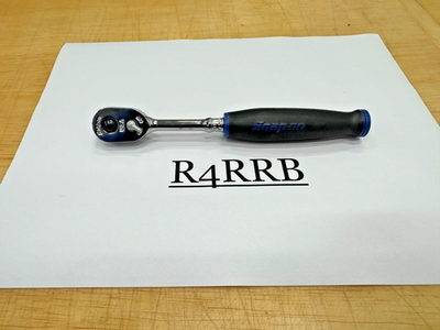 #ad Snap on Tools USA NEW 1 4quot; Drive RARE POWER BLUE Quick Release Ratchet THR72MB $144.95