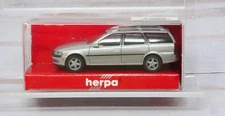 Herpa 031905, Opel Vectra Notchback Wagon, Silver, 1/87 HO Scale