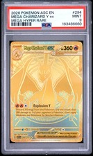 2026 POKEMON ASC EN-ASCENDED HEROES MEGA HYPER RARE MEGA CHARIZARD Y EX PSA 9