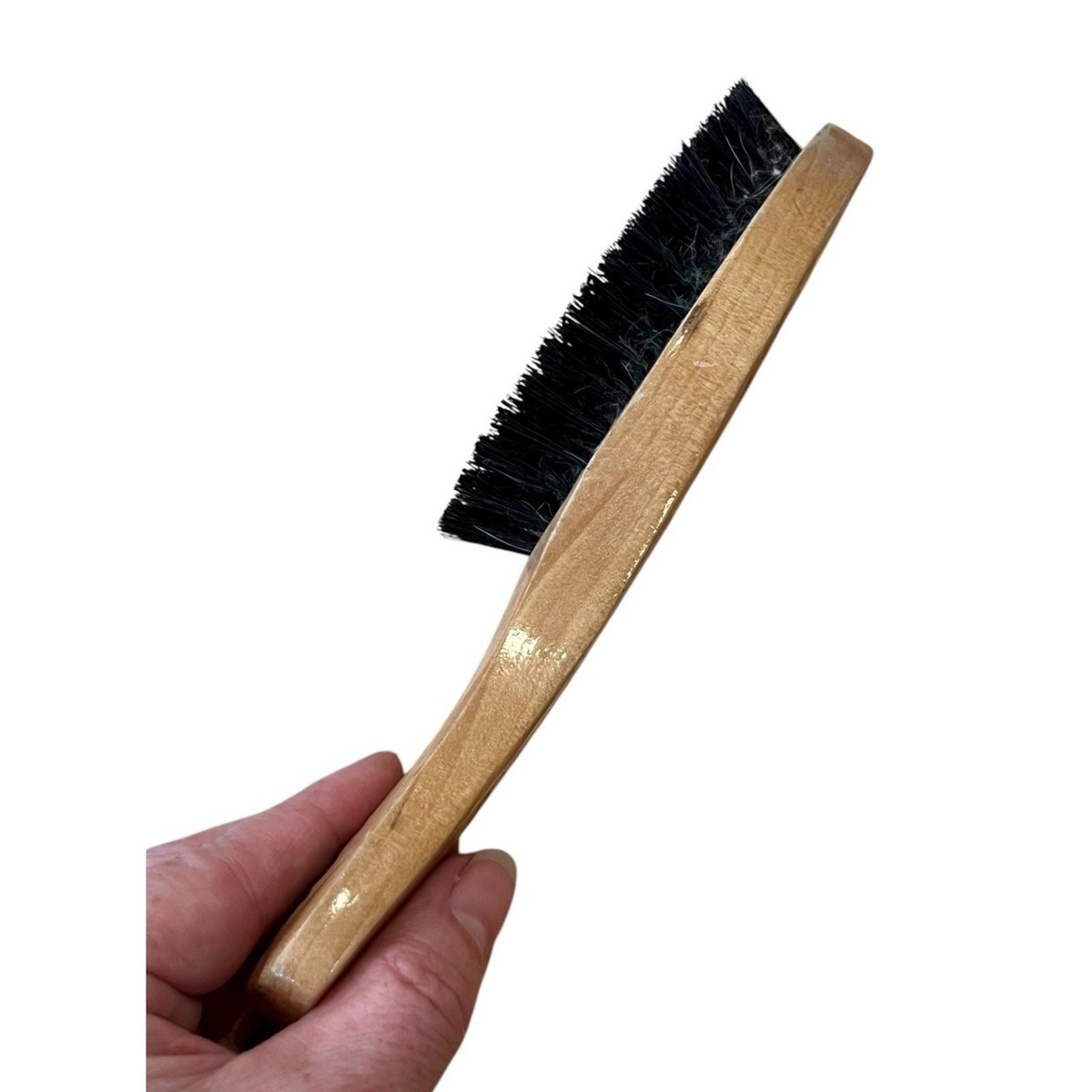 Vintage Vidal Sassoon Wooden Handle Boar Bristle Hair Brush  display picture 1