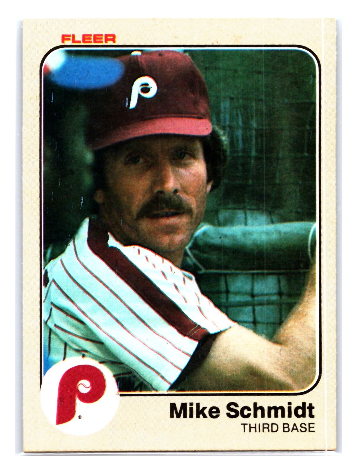 Mike Schmidt 1983 Fleer #173 Philadelphia Phillies