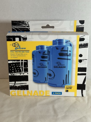 #ad Game Face Gelbee Gelnade Water Bead Gel BB Blaster GFGBB10 2 Pack $23.95