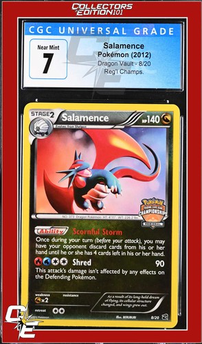 Salamence graded CGC 7 for sale on eBay