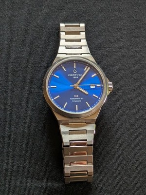 Certina DS-7 Powermatic 80 | Titanium Blue Dial Wristwatch C0434074404100 DS-61