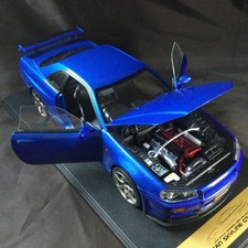 Nissan Skyline Gt-R Bnr34 1/18 Aschette