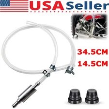 Brake Bleeder Hose One Way Check Valve Tube Bleeding Tool Kit for Car Motorcyle