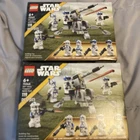 Lego 75345 Star Wars 501st Clone Troopers Battle Pack Brand New! Sealed! x2 sets