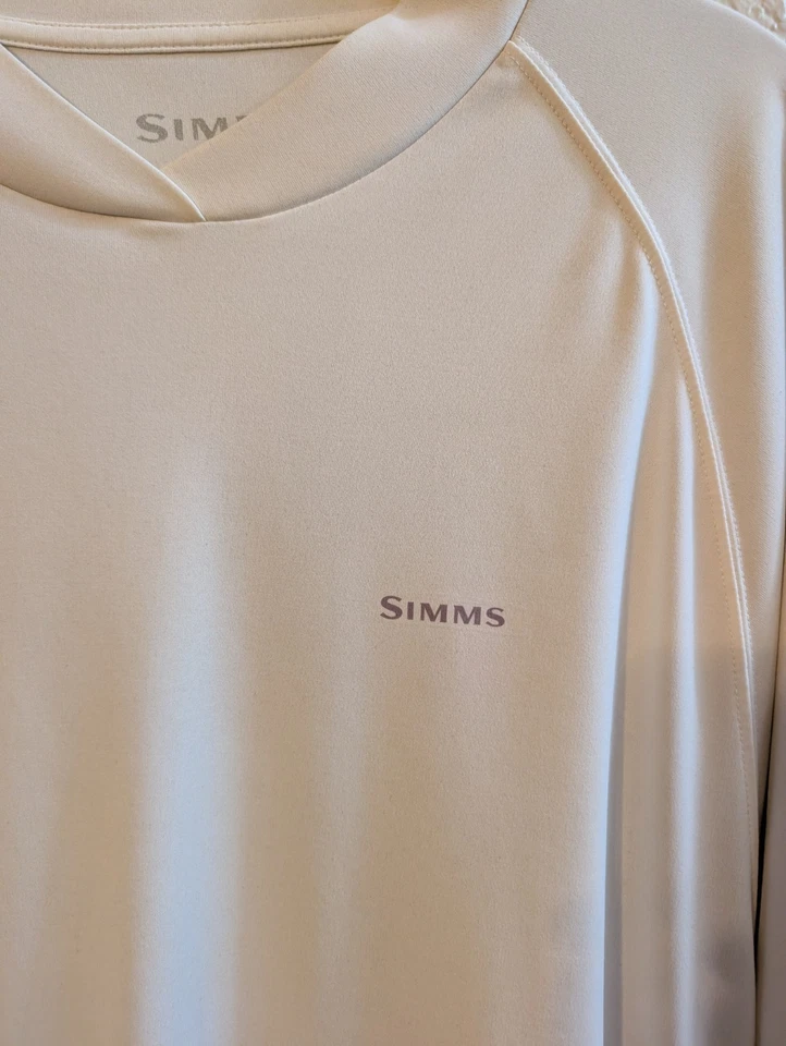 Camisa de pesca de manga larga Simms Solarflex UPF 3XDRY para hombre, laterales ventilados, talla L Foto 4 de 4