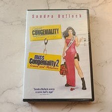 Miss Congeniality  Miss Congeniality 2 BRAND NEW Sealed DVD Sandra Bullock