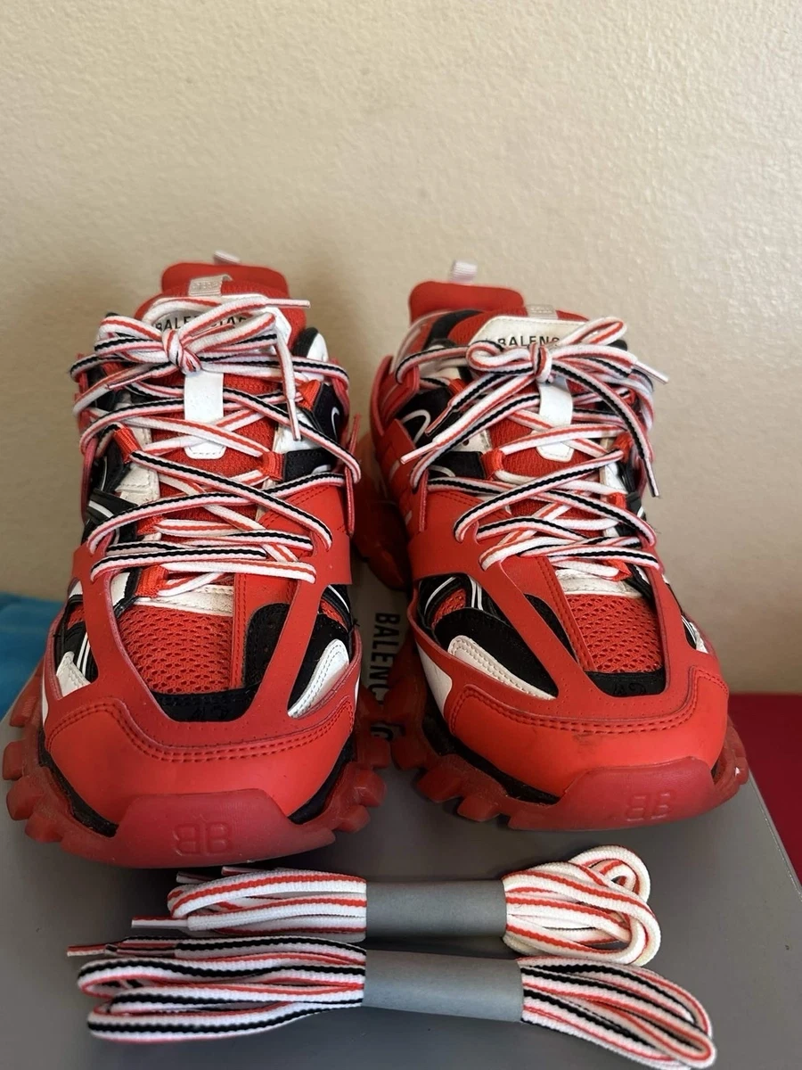 Balenciaga Track Trainer Red for sale | eBay