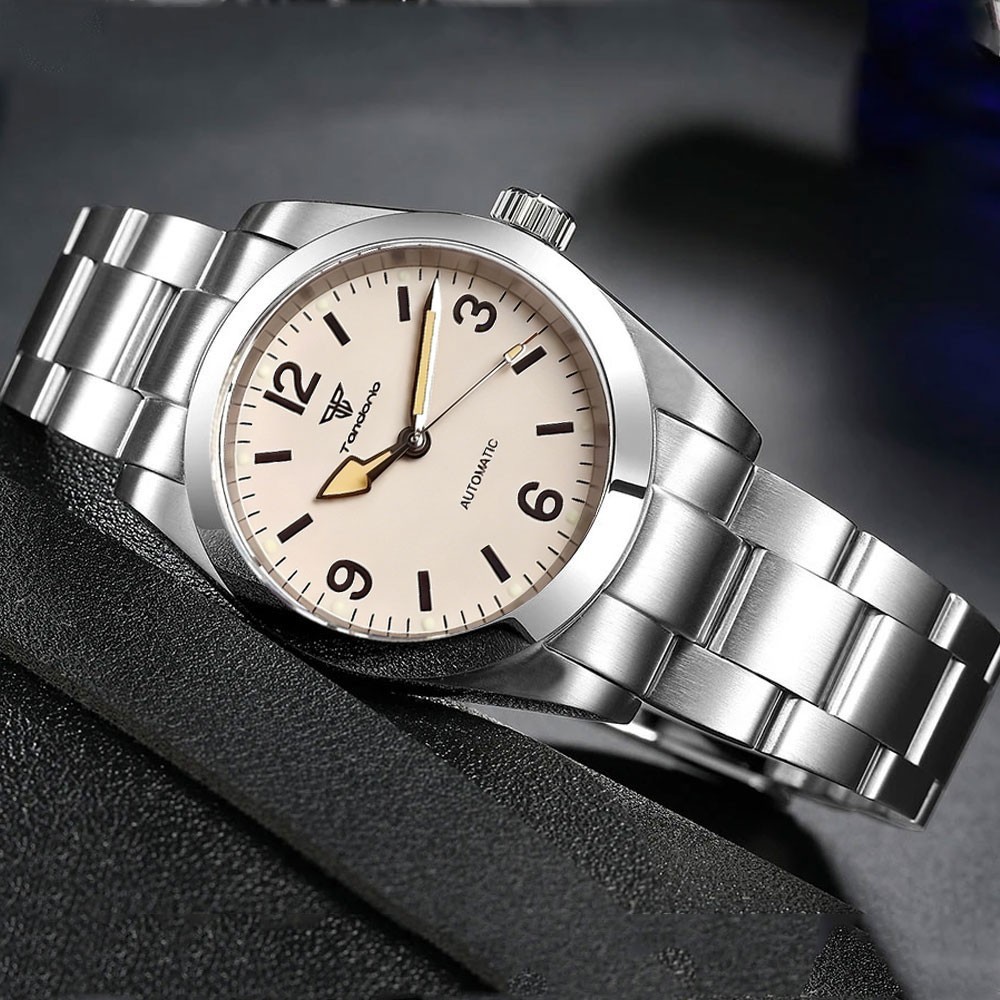 Tandorio 36mm/39mm Explorer Style Sapphire Automatic Men Watch