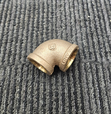 (QTY 3) SA Thailand 3/4'' Threaded Elbow Fitting 90 Degree Brass Female