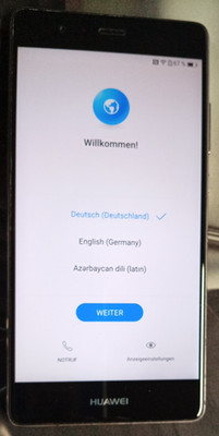 Huawei P9 - 32 GB - Titangrau (T-Mobile) (Einzel SIM)