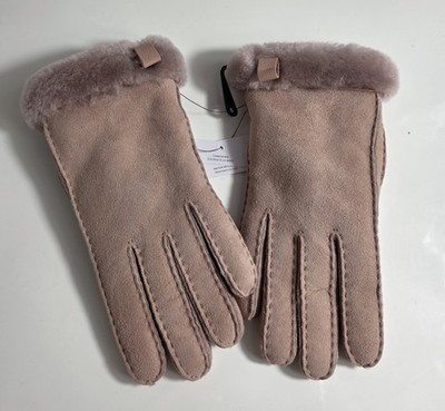 UGG  Damen Leder Fingerhandschuhe Handschuhe Größe M