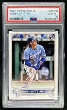 2022 Topps Update Bobby Witt Jr. Rookie RC #US100 Royals PSA 10 GEM MINT
