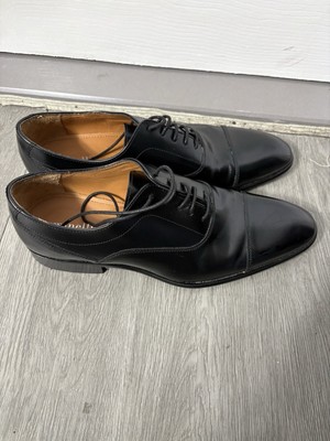 Minelli Black All Leather And Leather Sole Dress Shoe US Size 9.5 EU Size 43