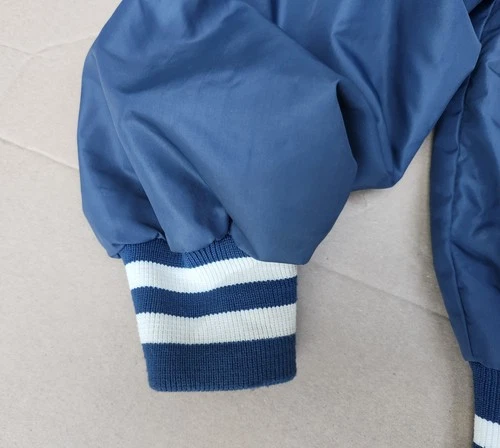 Vtg 1980 HEART Band Crew Nylon Softball Team Jacket -Bebe Le Strange Tour  image 9