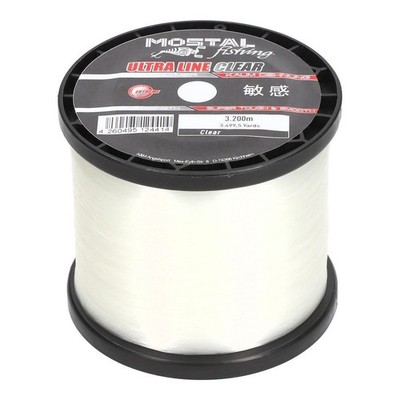 Mostal Ultraline Clear 0,28mm / 7,9kg Monofilschnur 3200m Großspule Angelschnur