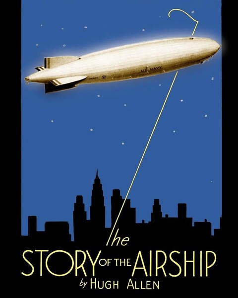 The Story Of The Airship Hugh Allen Taschenbuch Kartoniert / Broschiert Englisch-image