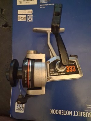 Vintage Shakespeare 333 Spinning Fishing Reel 