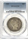 1909 Barber Half Dollar : PCGS F15