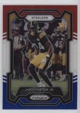 2023 Panini Prizm Rookies Red White & Blue Prizm Joey Porter Jr #386 13hf