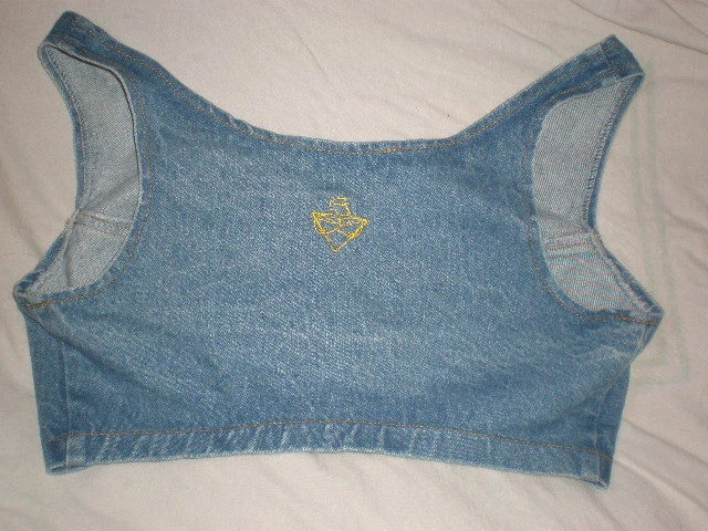 Body Alive Sport Mujer Camiseta Sujetador L Denim Azul Foto 2 de 2