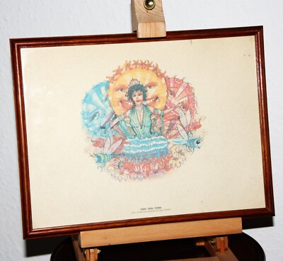 Carnival Viareggio, Carro di secondo, Aquarell /Büttenpapier, signiert, gerahmt
