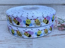 3 yards 7/8  Bumblebee Grosgrain Ribbon