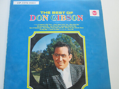 Don Gibson: The Best Of Don Gibson. Vinyl-LP, Promo, RCA Victor, Germany 1965.