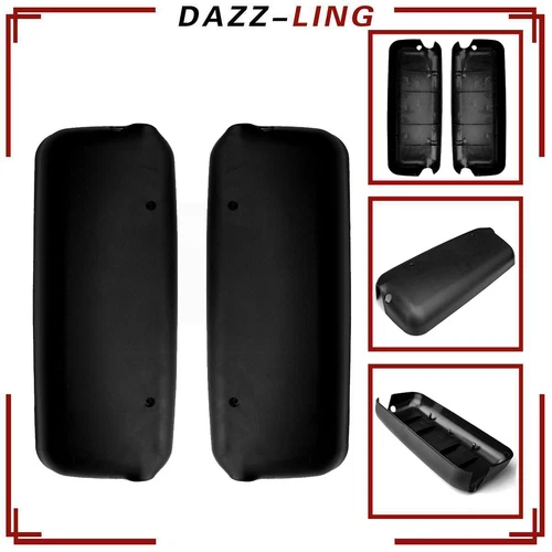 Fit 2002-2013 Freightliner Century Columbia Door Mirrors Cover Black LH+RH Pair