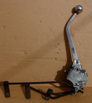 Vintage Hurst Comp Plus 4 Speed Flatbar Shifter w Muncie Linkage Body #2183