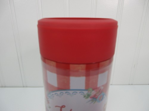 Pioneer Donna Slim Can Koozie Acciaio Inox 12oz Sweet Romance Gingham Rosso Nuovo - Foto 15 di 30