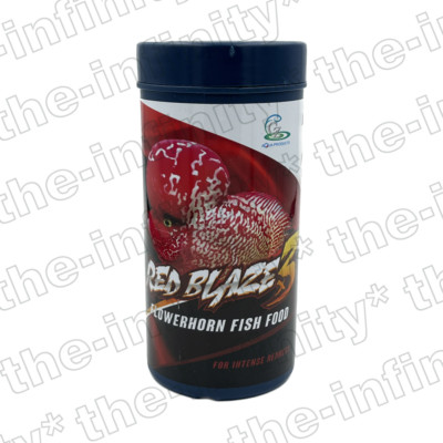 CZ AQUA RED BLAZE X3 FLOWERHORN CICHLID FISCHFUTTER INTENSIV ROT HORMONFREI