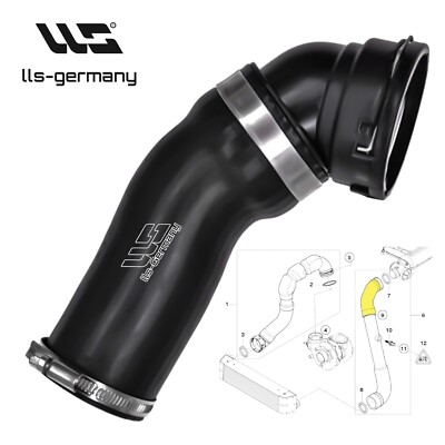 Ladeluftschlauch für BMW E60 / E61 525d 530d 535d M57 Diesel incl. 2x Schelle
