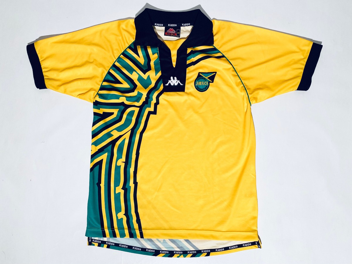 Jamaica World Cup 1998 - 2000 National Team Home Football Shirt