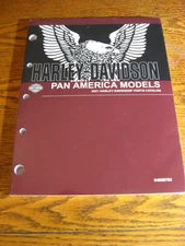 2021 Harley-Davidson Pan America 1250 RA1250 Parts Catalog NEW