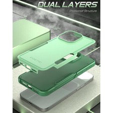 Poetic Neon Light Weight Slim Case For iPhone 15 Pro Max Tough Cover Mint