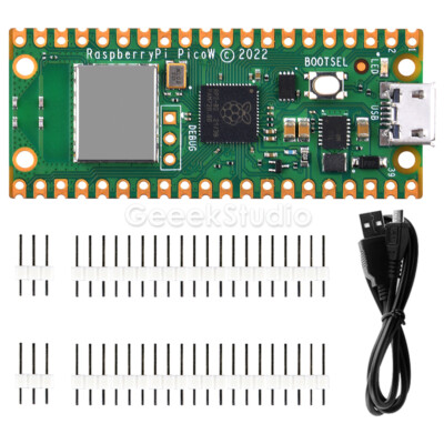 Raspberry Pi Pico W with Header, RPI Pico Wireless