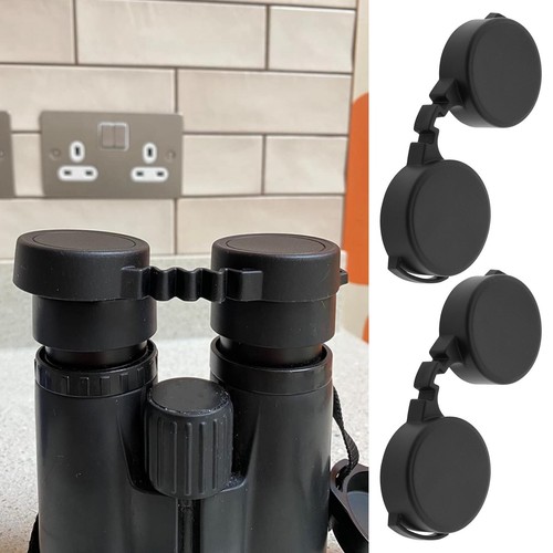 2Pcs 41-42mm Lens End Cap Dust Cover for 8x42 10x42 Binocular Monocular Eyepiece - Picture 3 of 7