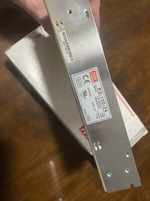 Mean Well RS-150-24 AC/DC Power Supply - 1 Output - 24V@6.5A - 150W.