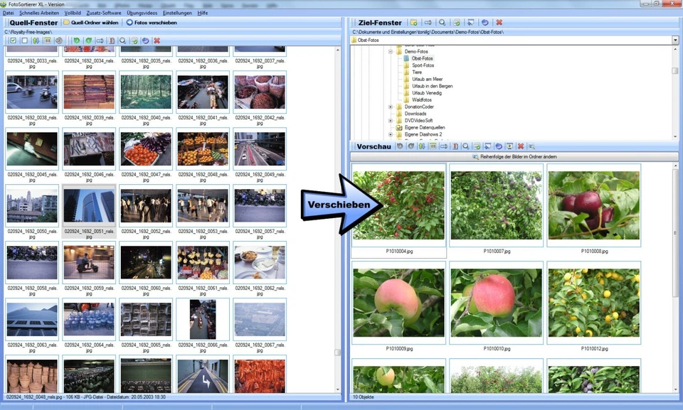 FotoSortierer XL 2025 – Bildverwaltung und Foto Manager zum Fotos sortieren - Bild 2 von 4