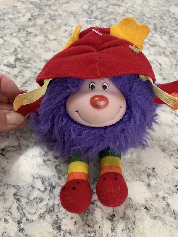 Hallmark Rainbow Brite stuffed animal 1983 Mattel 1984 Hammy Sprite