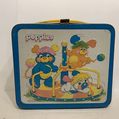 Lunch Box Popples Aladdin Those Characters From Cleveland 1986