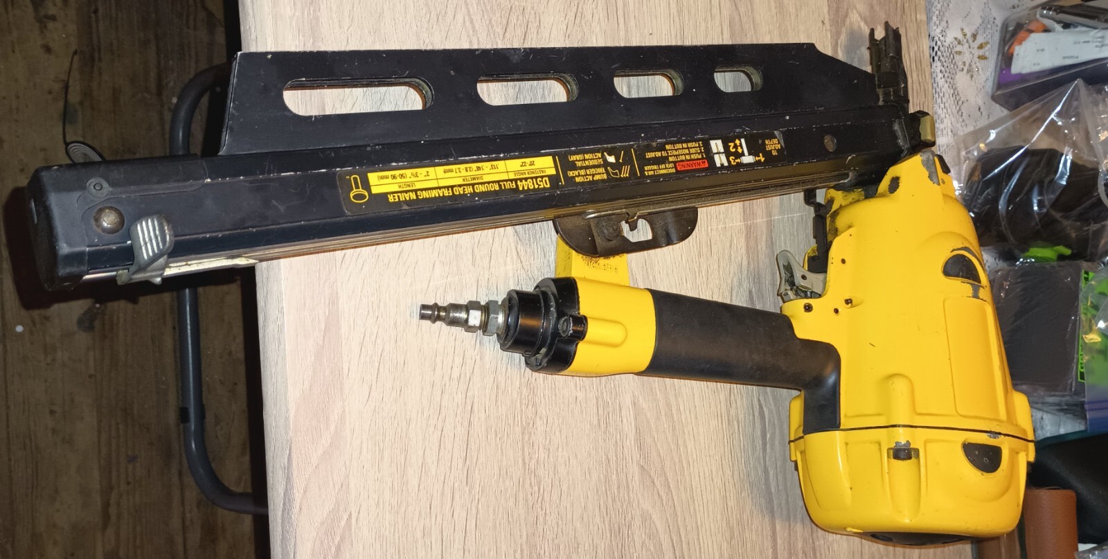 Dewalt D51844 Air Full Round Head Framing Nailer Fast Free Shipping. eBay