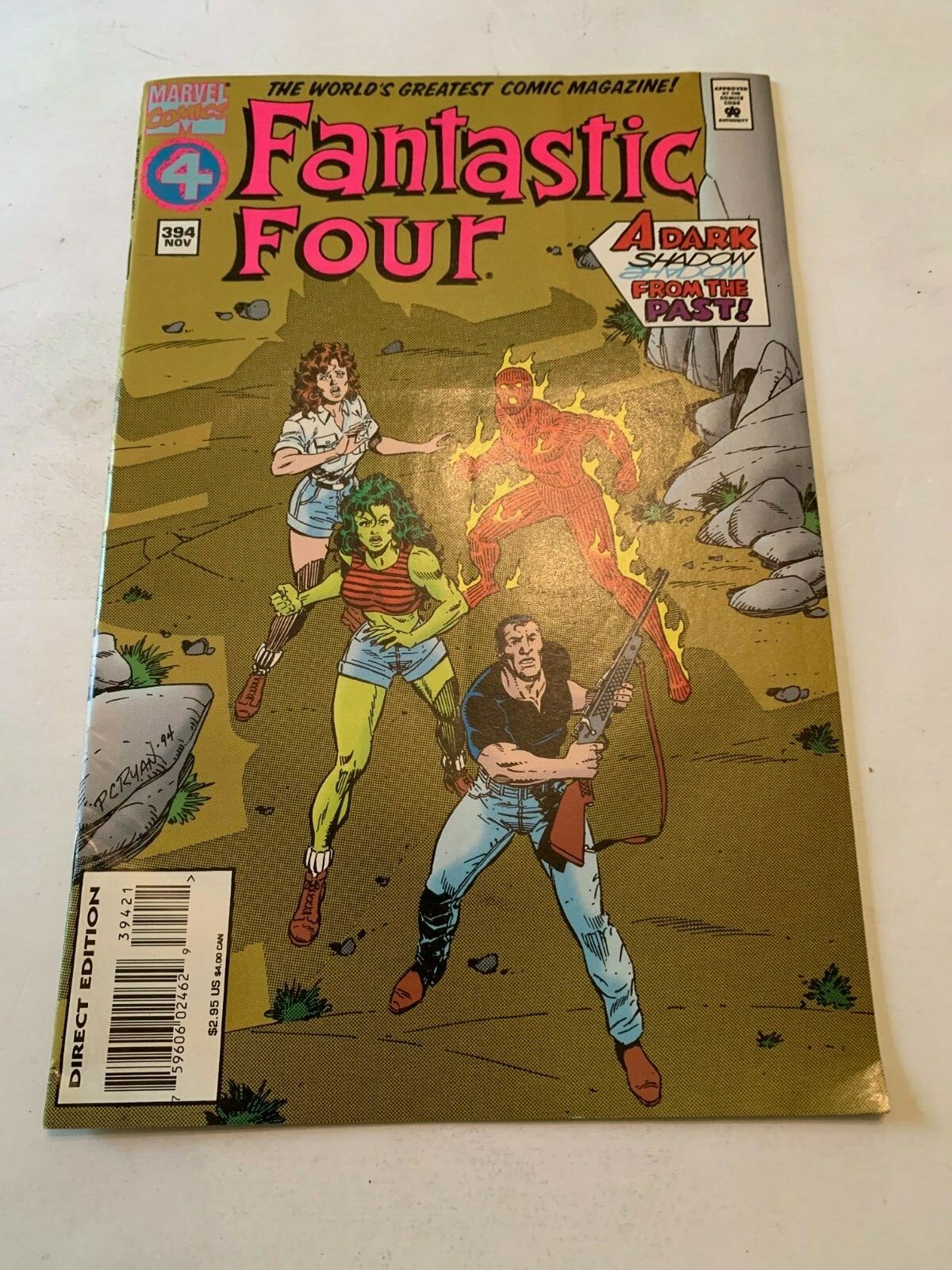 1994 Fantastic Four Vol 1 No 394 Marvel Direct Edition Comic Book eBay